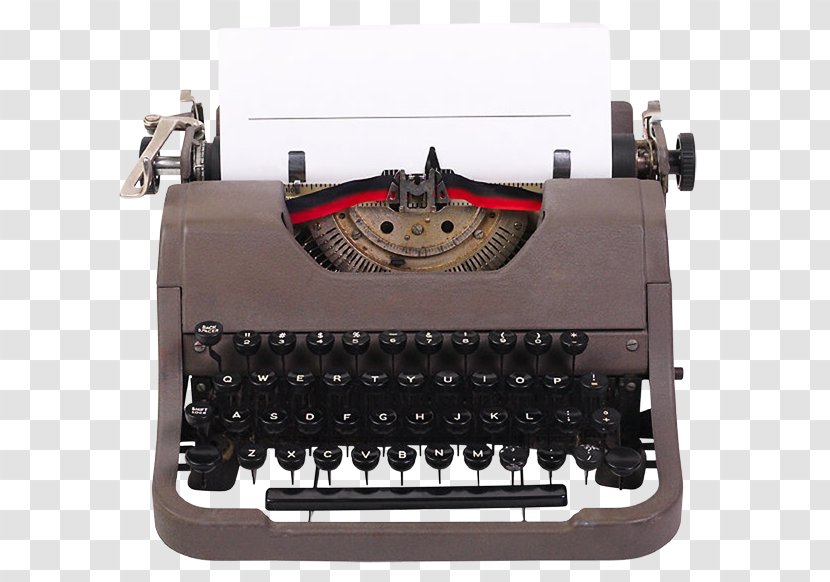 Typewriter Information Office Supplies Social Media Marketing - Equipment Transparent PNG