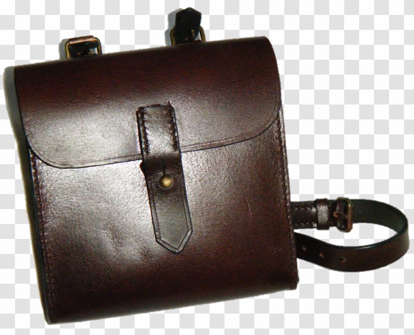 Handbag Briefcase Leather Baggage - Brown Transparent PNG