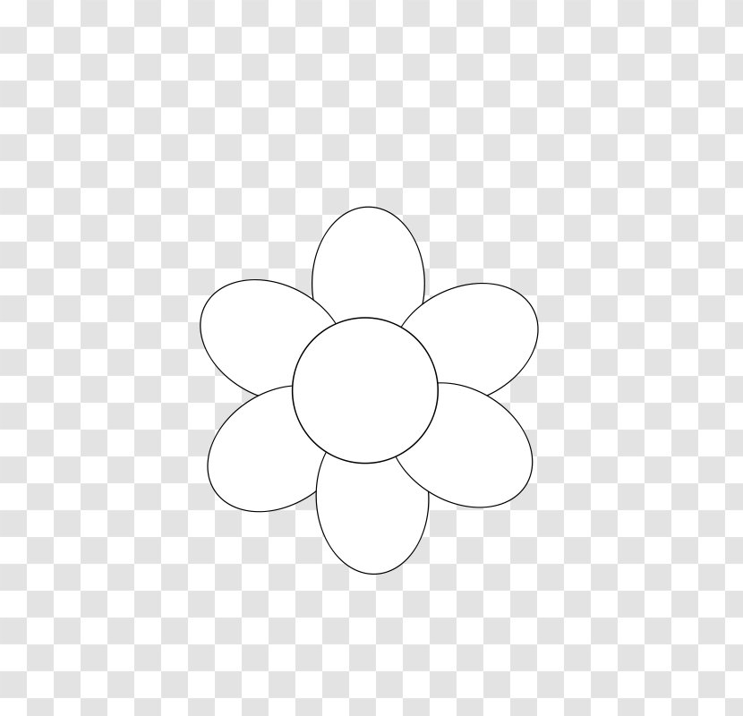 White Pattern - Flower - Design Transparent PNG