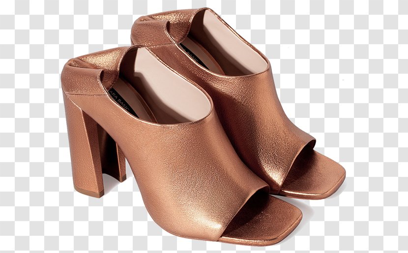 Mule Shoe Footwear Clothing Clog - Leather Transparent PNG