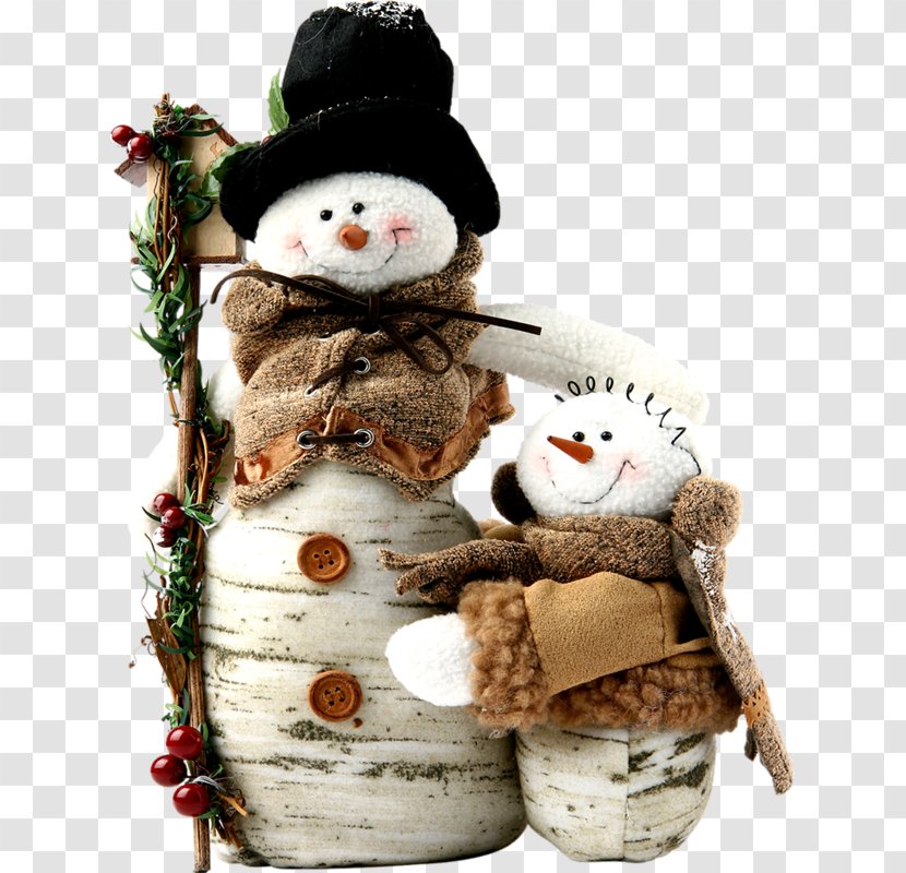 Snowman Christmas Wallpaper - Display Resolution - Two Cute Transparent PNG