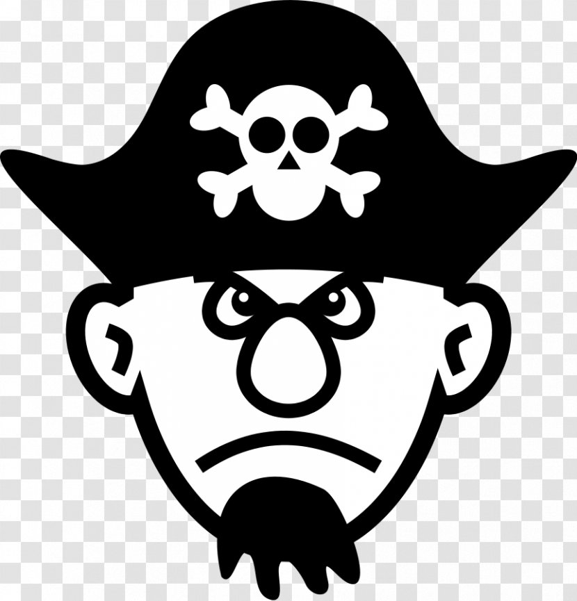 Piracy Free Content Clip Art - Jolly Roger - Pirate Images Transparent PNG