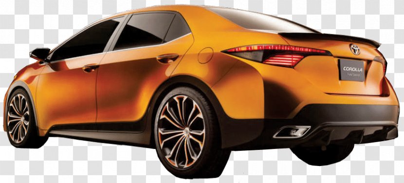 2016 Toyota Corolla Compact Car 2014 - Automotive Exterior Transparent PNG