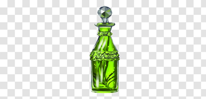 Potion Glass Bottle Decanter Rift - Watercolor Transparent PNG