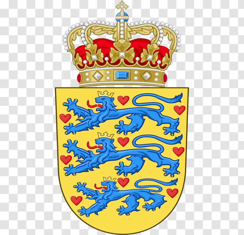 Coat Of Arms Denmark National Georgia Emblem - Spain Transparent PNG