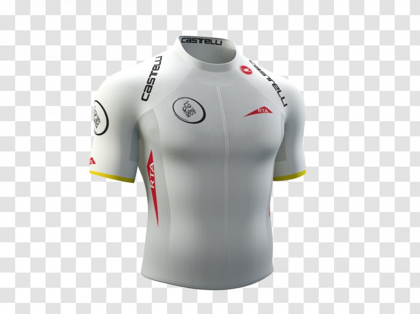 2018 Dubai Tour Cycling Emirate Of Ajman Jersey - T Shirt Transparent PNG