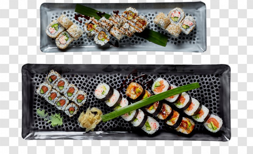 California Roll Gimbap Sushi Nori Platter Transparent PNG