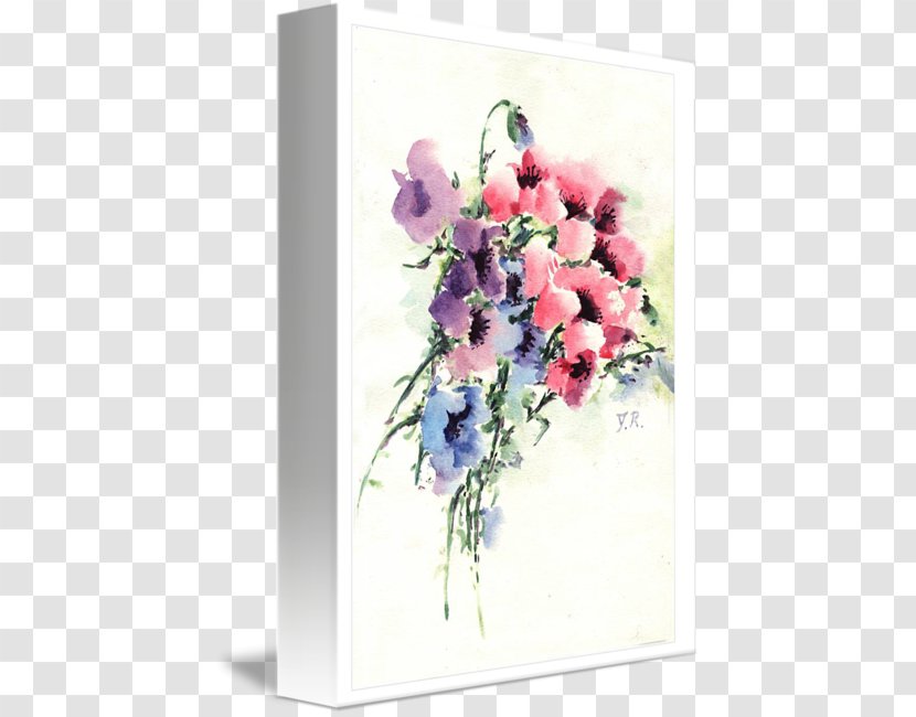 Floral Design Watercolor Painting Cut Flowers - Megabyte - Lily Transparent PNG