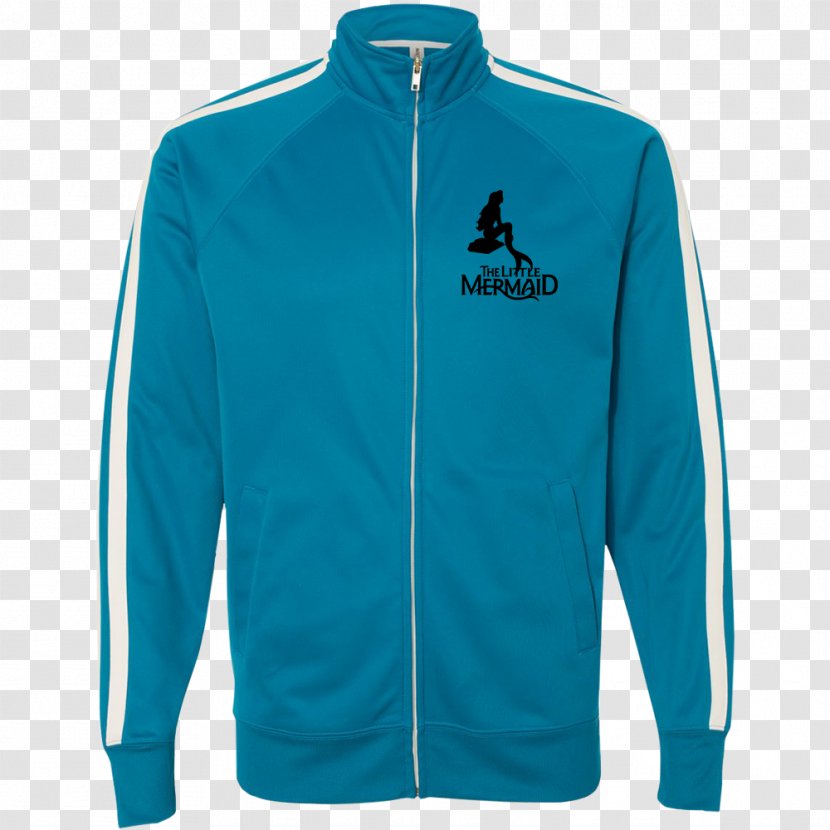 Hoodie Tracksuit T-shirt Jacket Zipper - Turquoise Transparent PNG