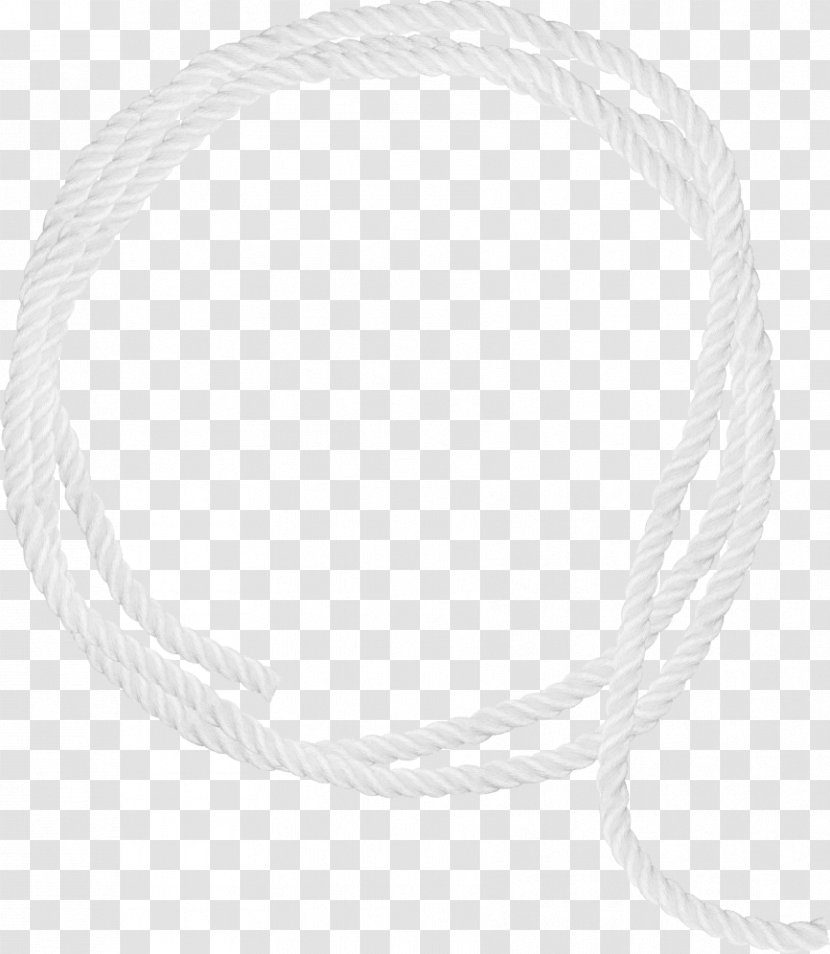 White Drawing Pattern - Rope Transparent PNG
