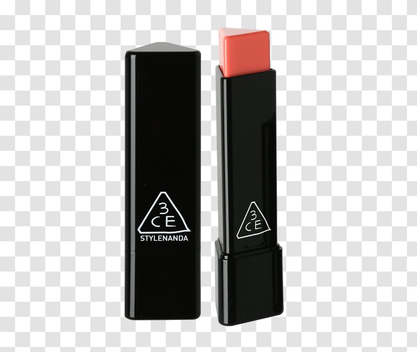 Lipstick 3CE Glow Jam Stick 3 CONCEPT EYES Glaw (#Candy Coral) 2.8g Cosmetics - Lip Stain - Coral Candy Buffet Transparent PNG