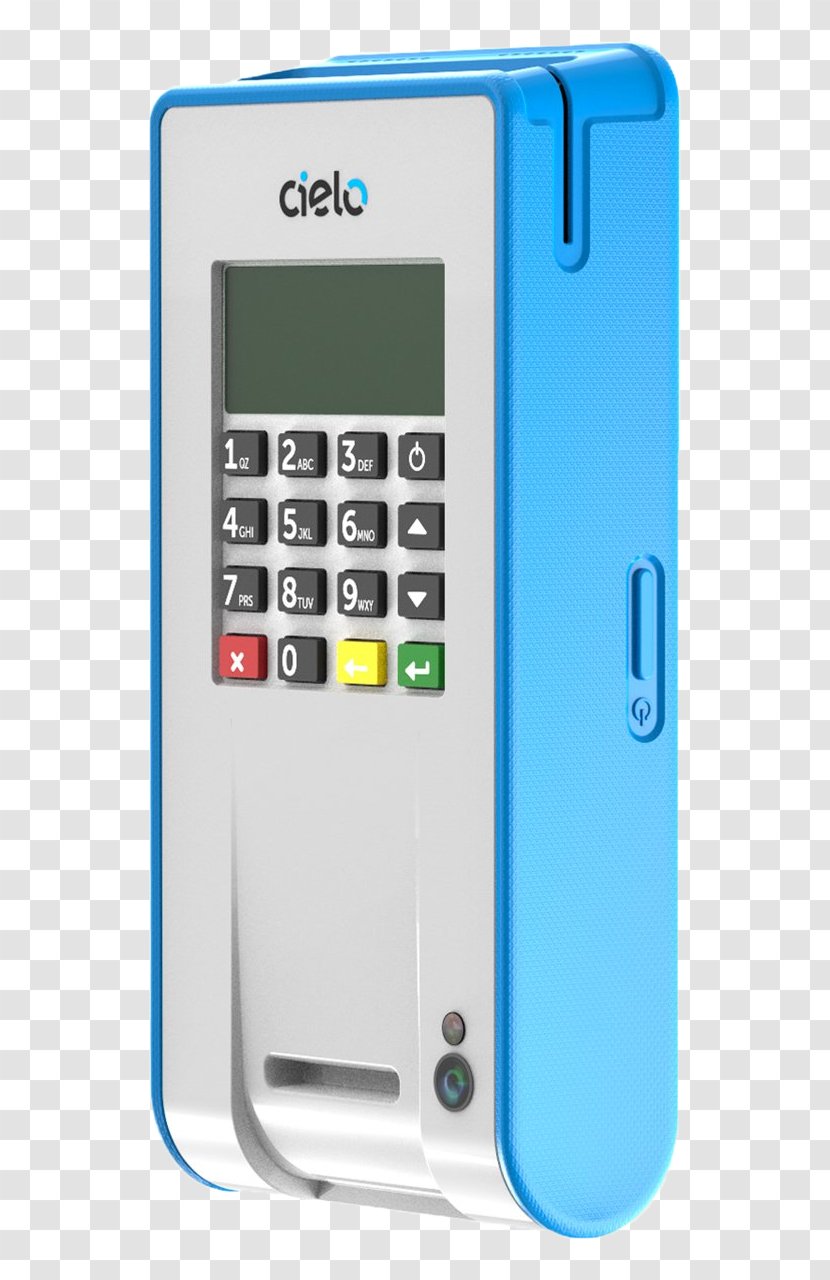 Cielo S.A. Point Of Sale Payment Terminal Machine Company - Calculator - Lio Transparent PNG