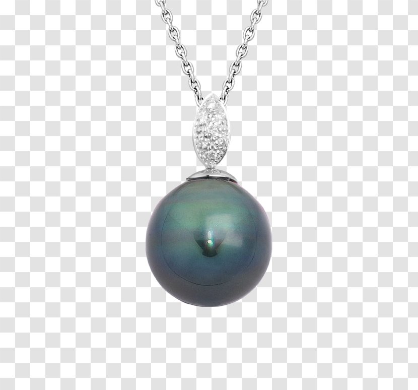 Pearl Turquoise Locket Necklace Jewelry Design - Fashion Accessory Transparent PNG