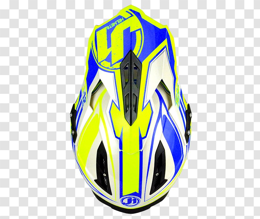 Motorcycle Helmets Protective Gear In Sports Glass Fiber - Electric Blue - Yellow Flame Transparent PNG