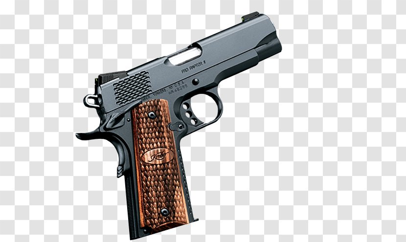 Kimber Manufacturing Custom .45 ACP Automatic Colt Pistol Firearm - Trigger Transparent PNG