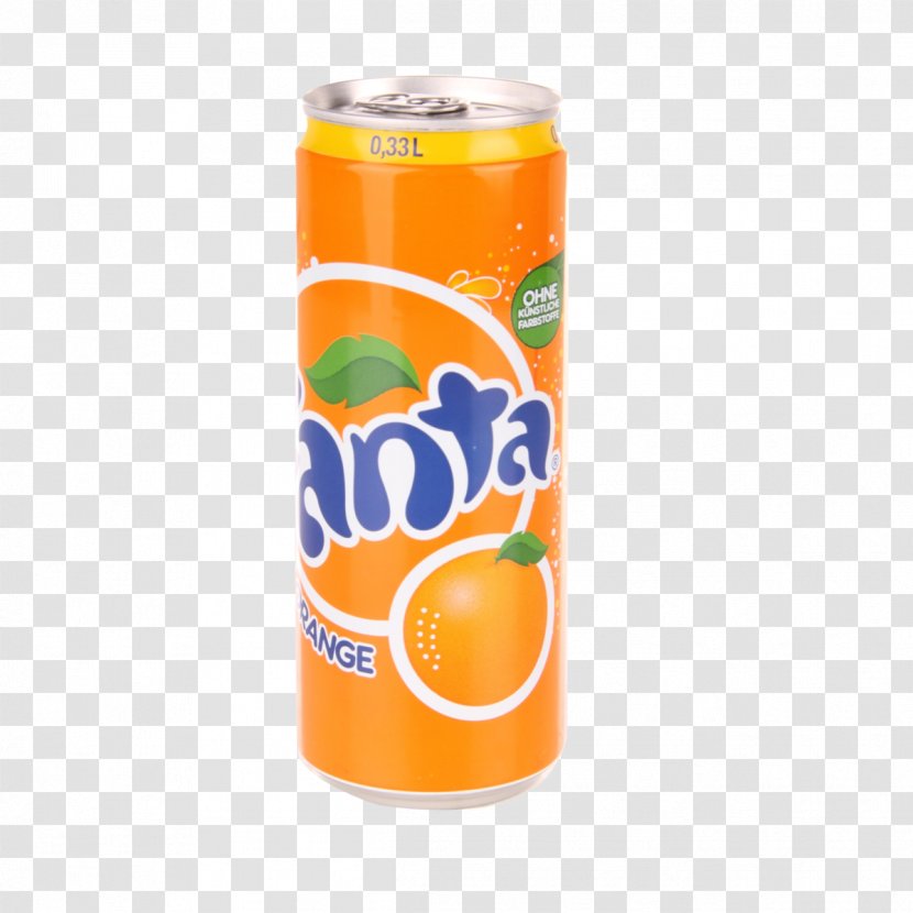 Juice Fanta Fizzy Drinks Orange Soft Drink - Yoghurt Transparent PNG