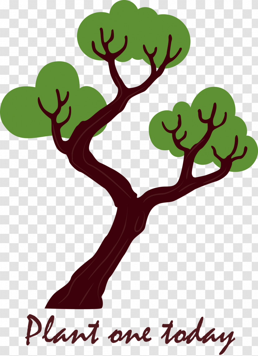 Plant One Today Arbor Day Transparent PNG