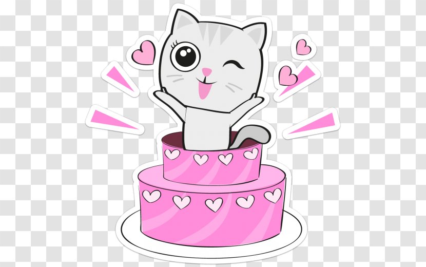 Torte Birthday Cake Whiskers Thumbnail Transparent PNG