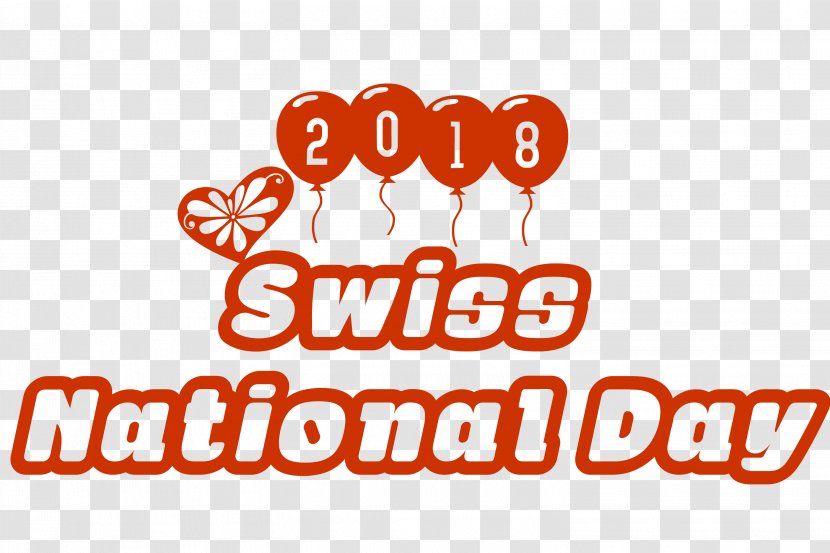 Happy Swiss National Day. - Flower - Watercolor Transparent PNG