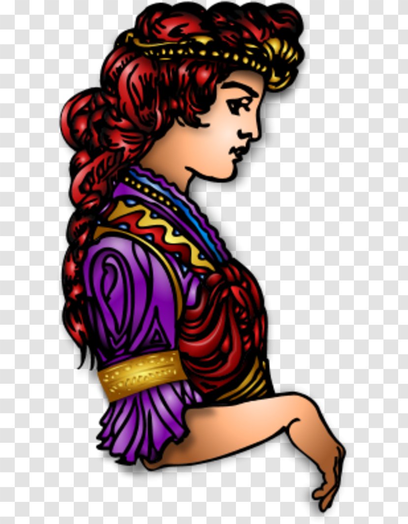 Clip Art - Cartoon - Maiden Transparent PNG