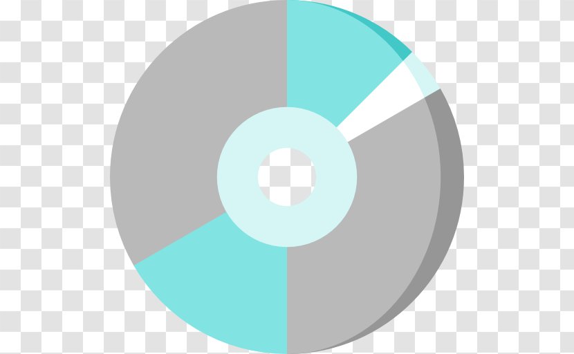 Compact Disc Graphic Design Turquoise - Aqua - Disk Transparent PNG