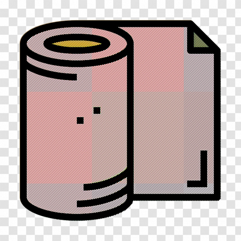 Roll Icon Toilet Paper Icon Tattoo Icon Transparent PNG