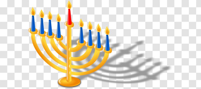 Hanukkah Menorah Judaism Clip Art - Cliparts Transparent PNG