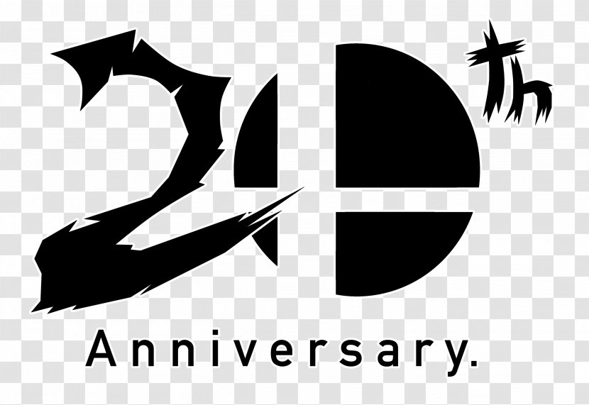 Super Smash Bros. For Nintendo 3DS And Wii U Ultimate Electronic Entertainment Expo 64 - Logo - 20th Anniversary Transparent PNG