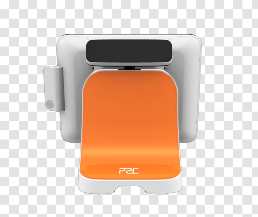 Point Of Sale Cash Register Computer Software Touchscreen Monitors - Orange - Barcode Transparent PNG