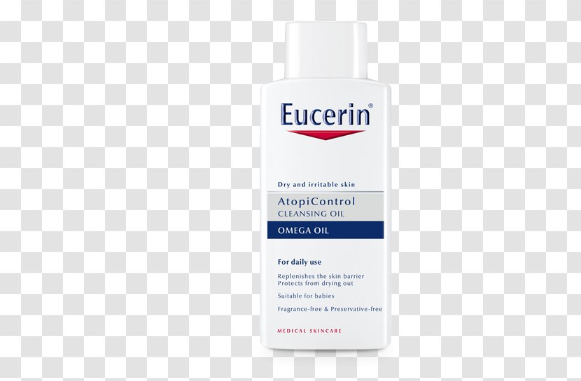 Lotion Eucerin Oil Cleanser Sunscreen - Skin Care - Cleansing Transparent PNG