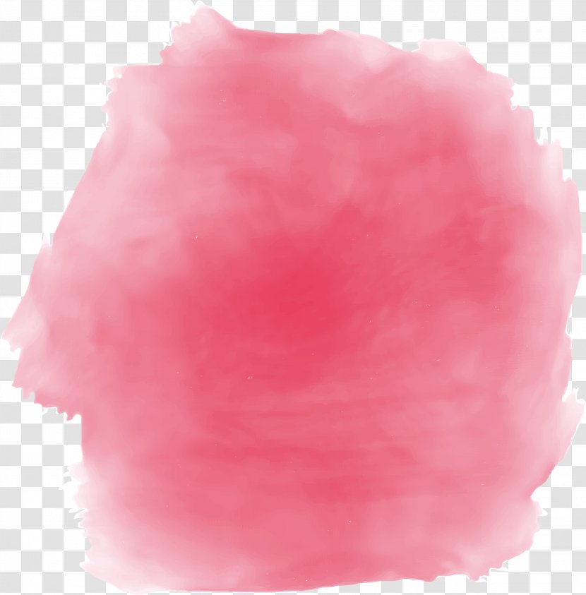 Petal - Pink Watercolour Transparent PNG