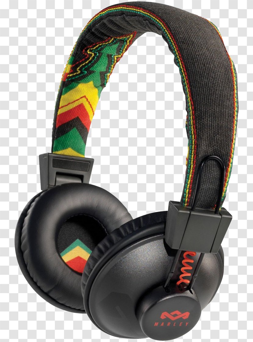 Microphone House Of Marley Positive Vibration Headphones Smile Jamaica - Flower Transparent PNG