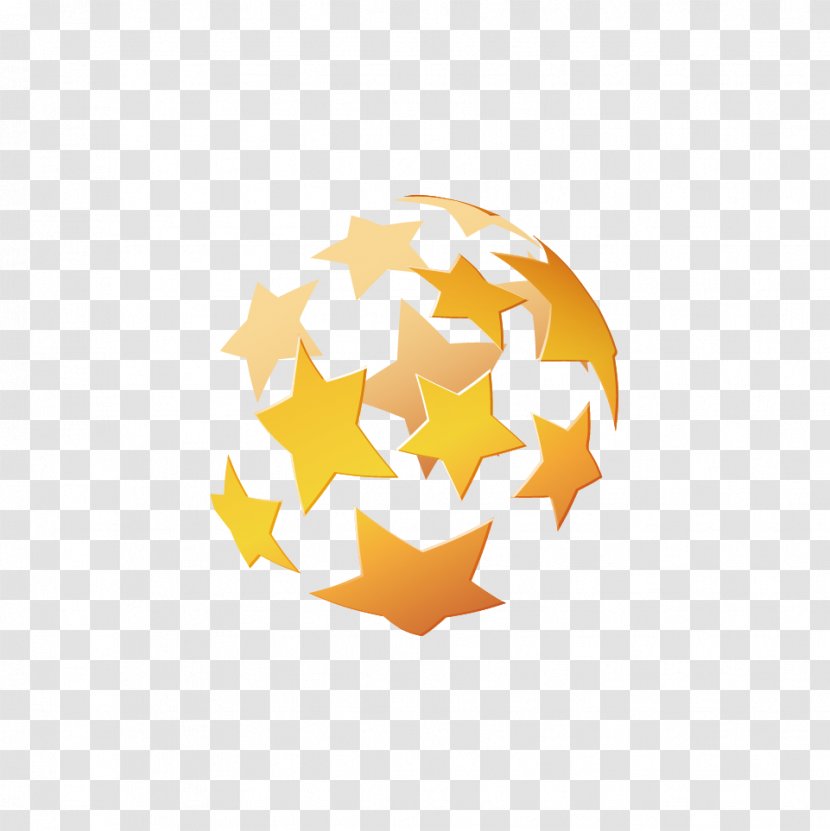 Adobe Illustrator - Yellow - Vector Hand-painted Ball Transparent PNG