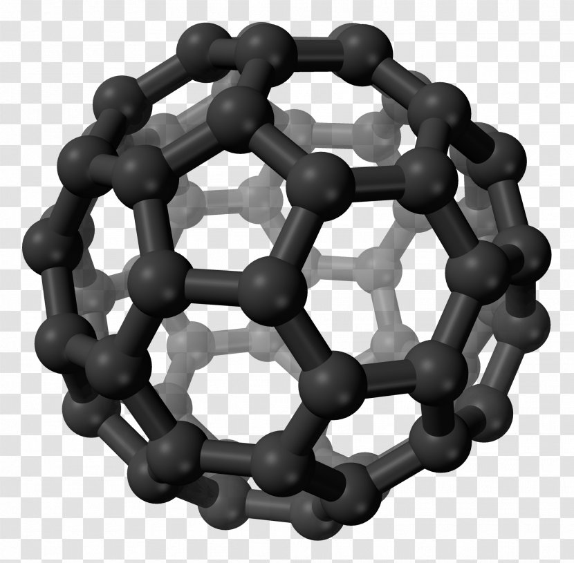 Buckminsterfullerene C70 Fullerene Molecule Carbon - Crystal Ball Transparent PNG