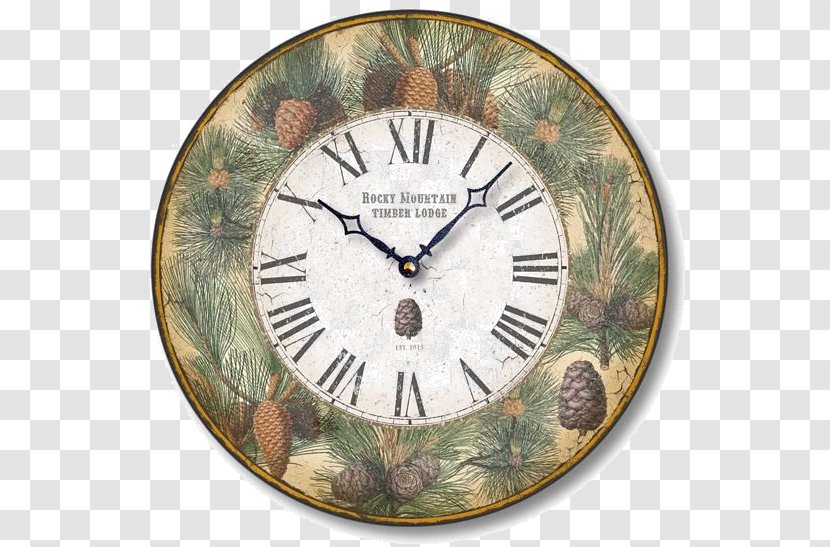 Clockwise Table Wall Shelf - Watch - Forest Style Watches Transparent PNG