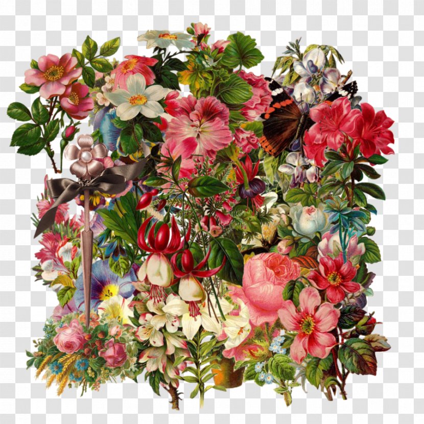 Floral Design Cut Flowers Flower Bouquet Artificial - Azalea - E Mail Transparent PNG