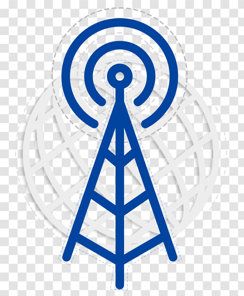 Internet Radio Aerials Broadcasting Telecommunications Tower - Telecommunication Transparent PNG