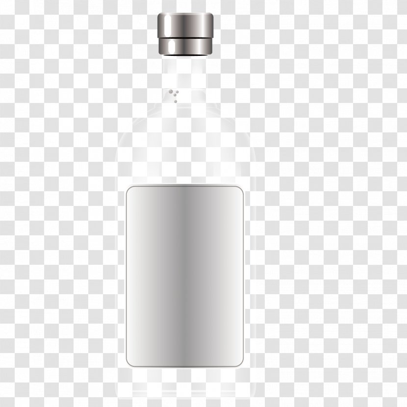 Lighting Cylinder Angle - Vector White Wine Bottle Transparent PNG