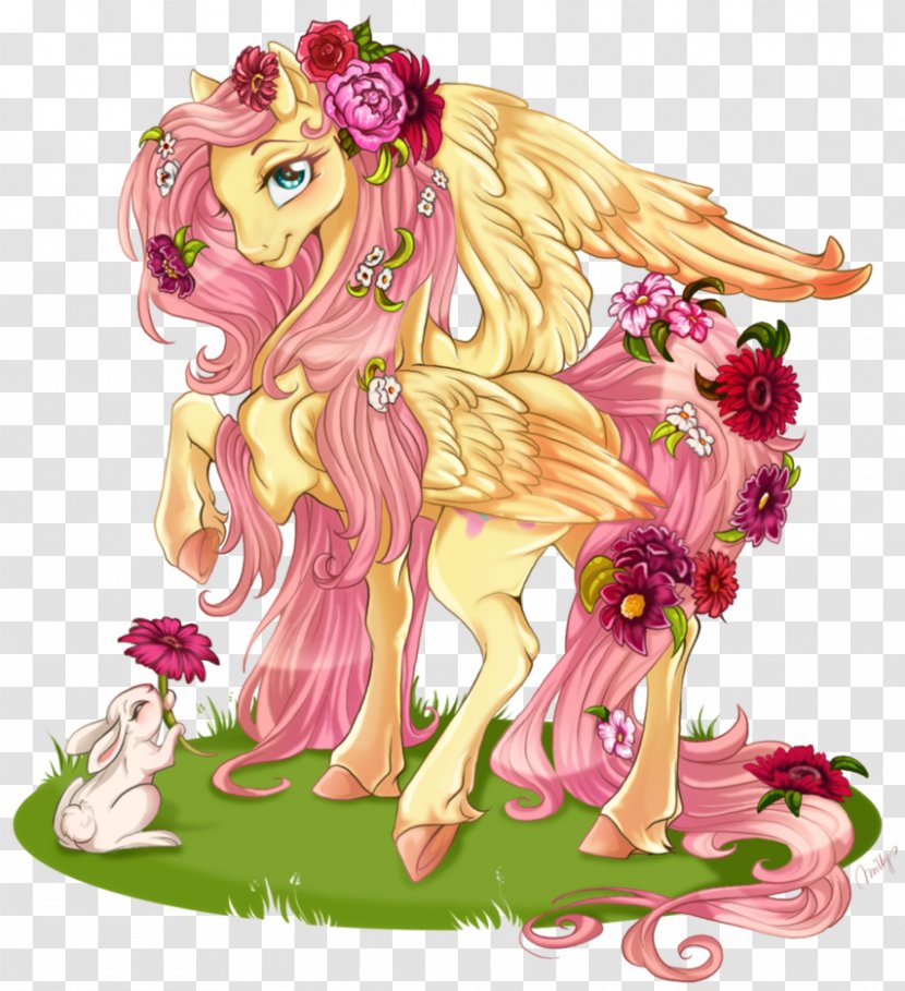 My Little Pony Pinkie Pie Fluttershy Rarity - Watercolor - Be Kind-hearted Transparent PNG