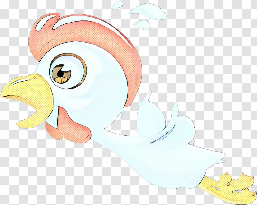 Cartoon Bird Nose Clip Art Beak - Retro Transparent PNG