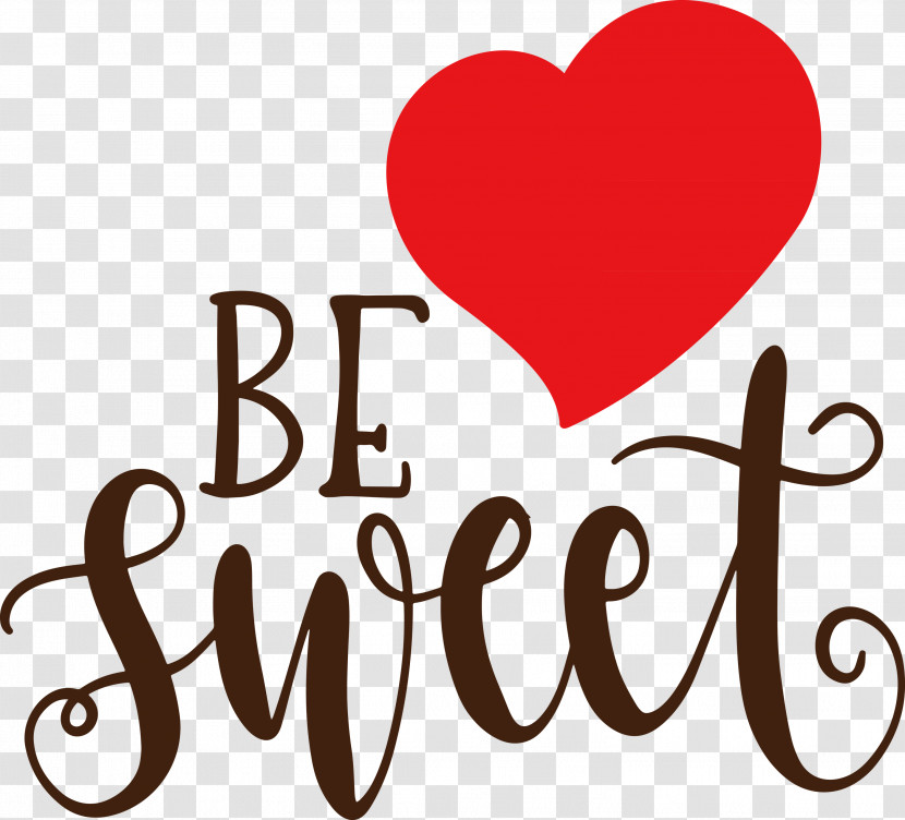 Be Sweet Love Quote Valentines Day Transparent PNG