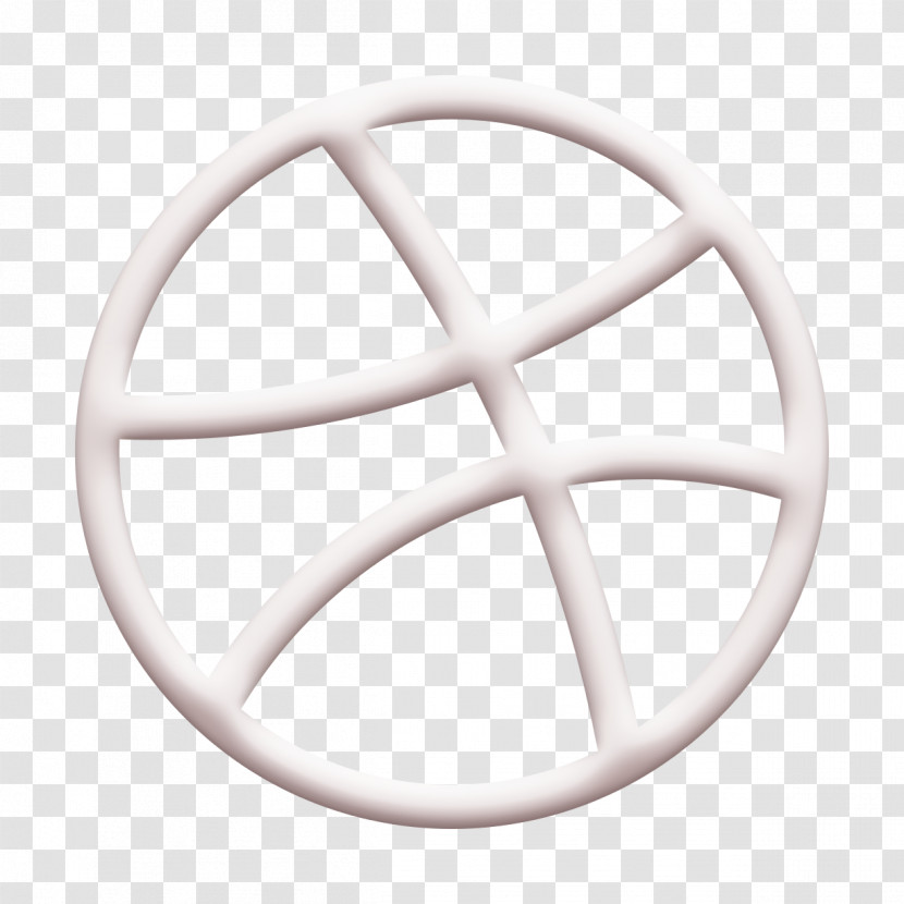 Dribbble Icon Social Network Icon Brands And Logotypes Icon Transparent PNG