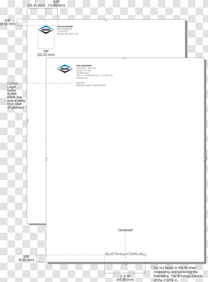 Line Point Angle - Letterhead Transparent PNG