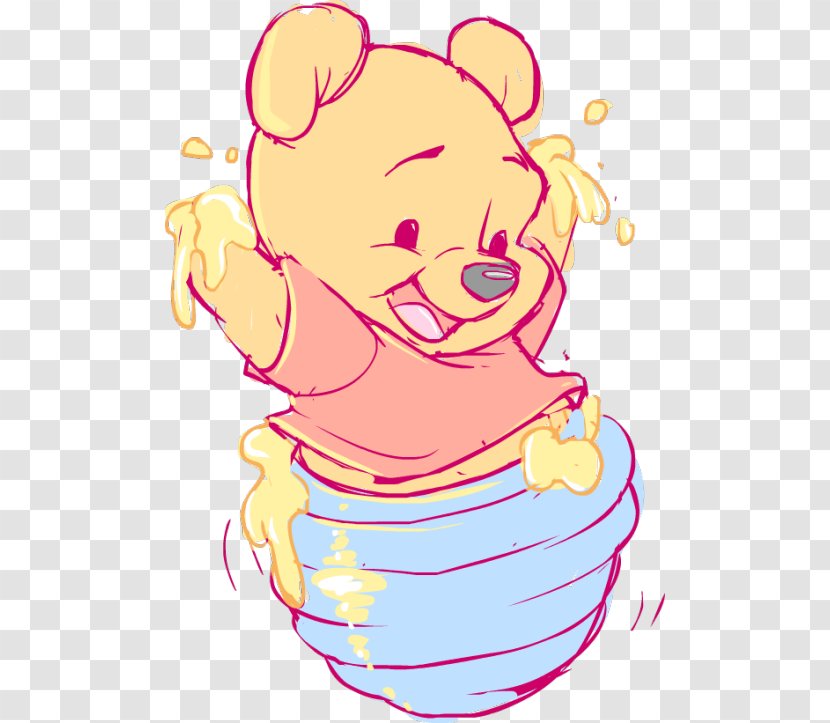 Winnie The Pooh Piglet Tigger Infant Clip Art - Cartoon Transparent PNG