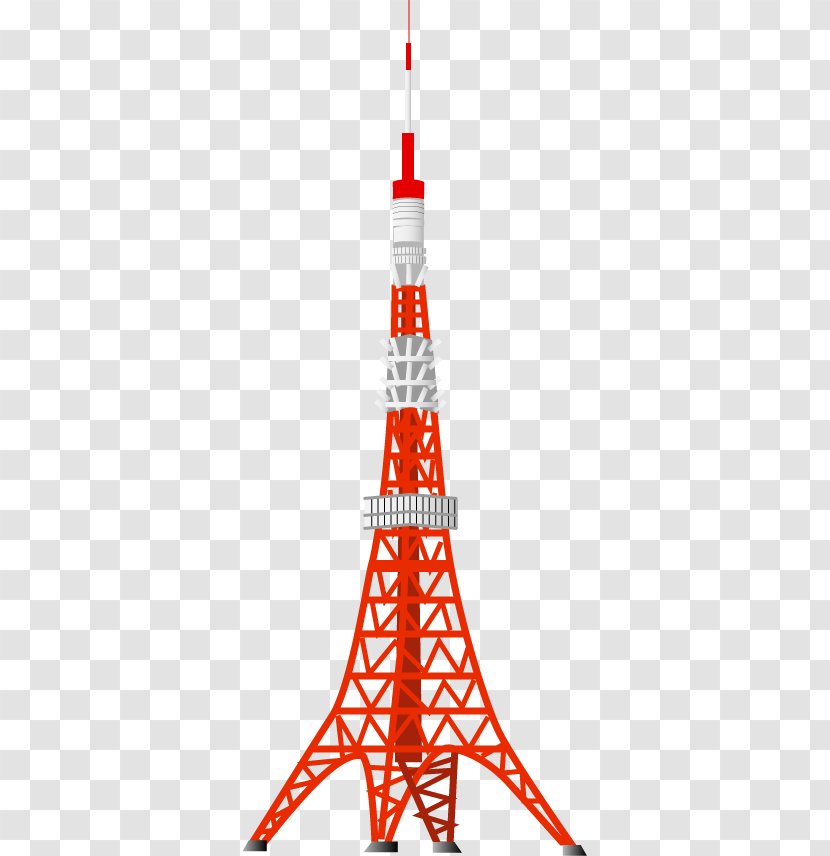 Tokyo Tower - Rocket Transparent PNG