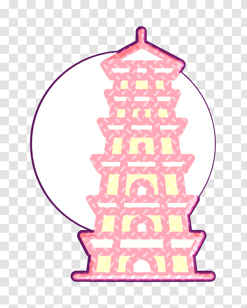 Pagoda Icon Vietnam Icon Monuments Icon Transparent PNG