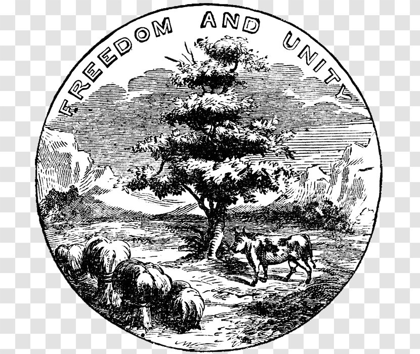 American Civil War Seal Of Washington Illinois 1st United States Sharpshooters - Tree - Jehovah Transparent PNG