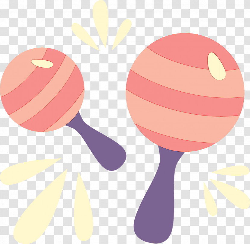 Pink M Spoon Line Computer Infant Transparent PNG