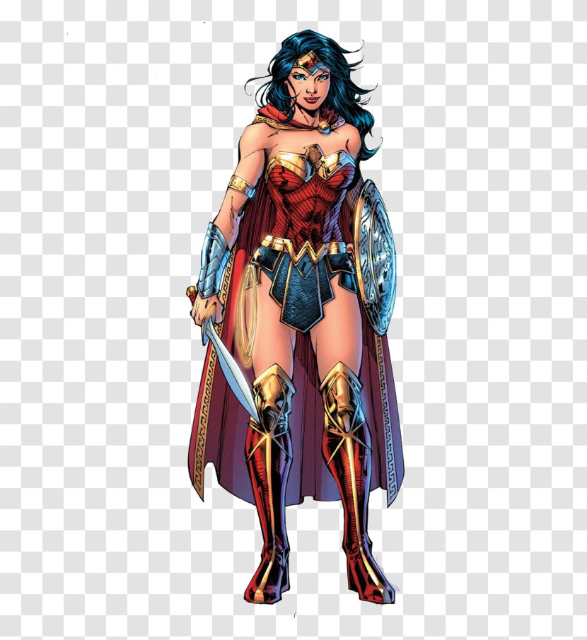 Diana Prince Batman Superman DC Rebirth Costume - Action Figure - Comic Book Transparent PNG