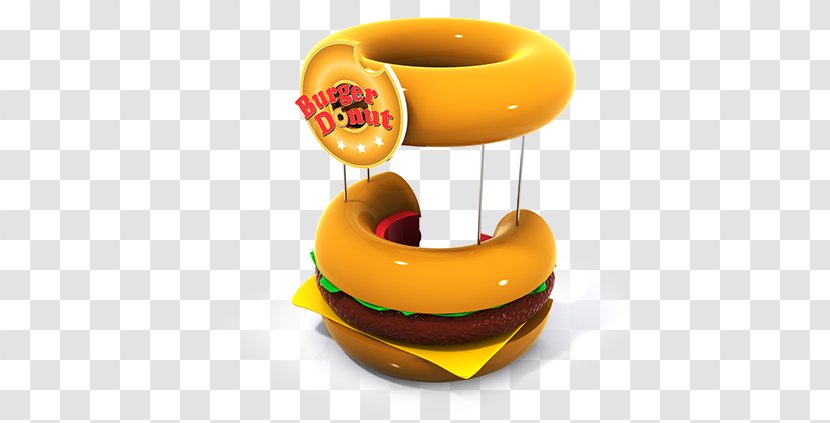 Donuts Luther Burger Hamburger Graphic Design - Logo - Doughnut Transparent PNG